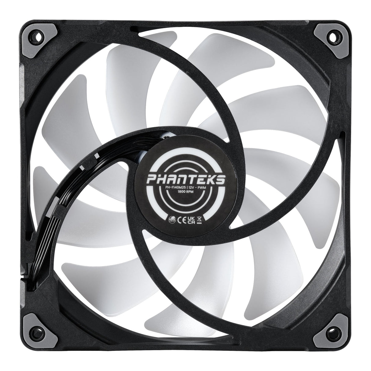 Phanteks M25 Ventilador 14 Cm Negro 1 Pieza(S)