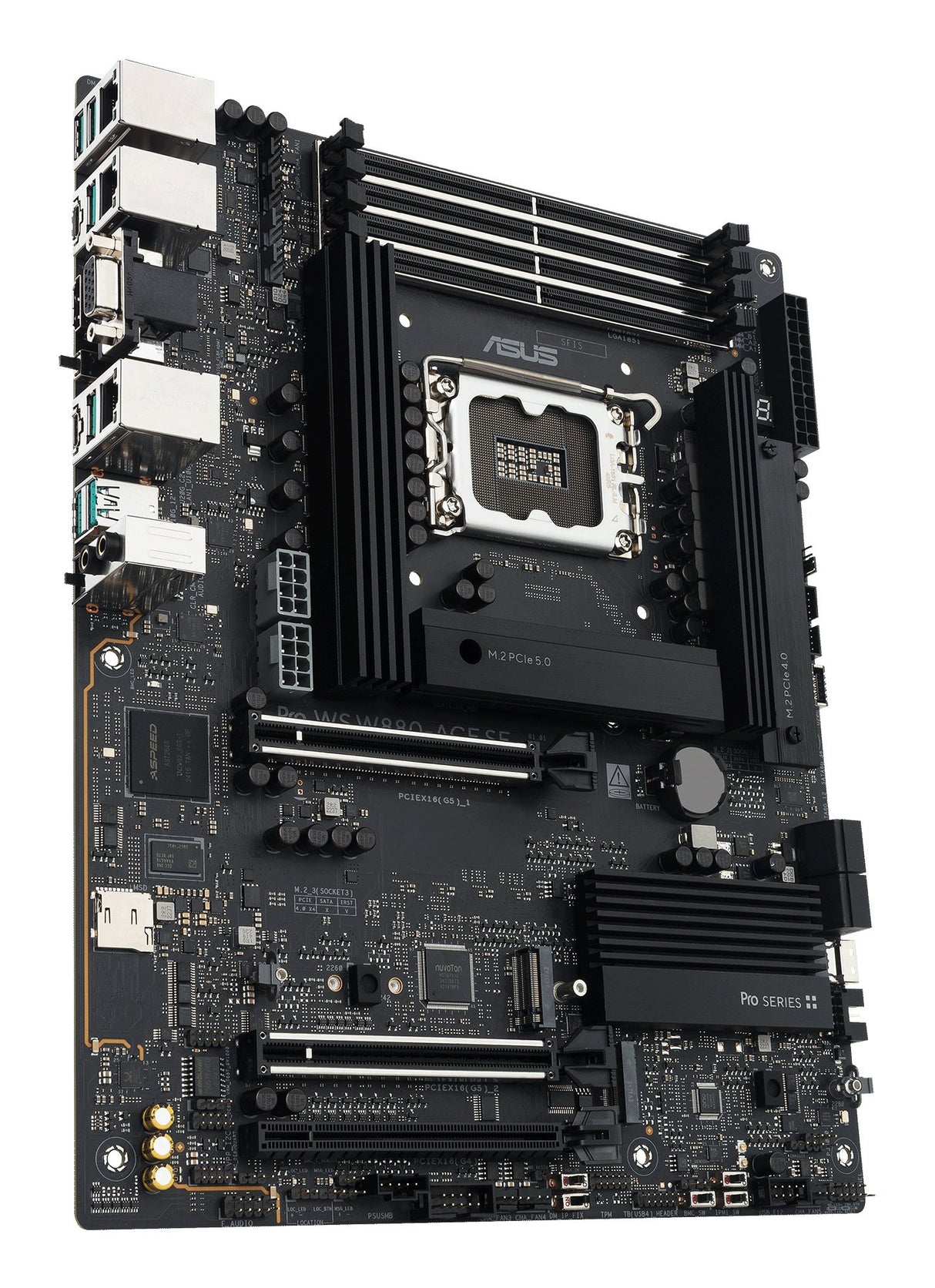 EAN 4711387994221 - ASUS PRO WS W880-ACE SE Intel W880 LGA 1851 (Socket V1) ATX imagen 4