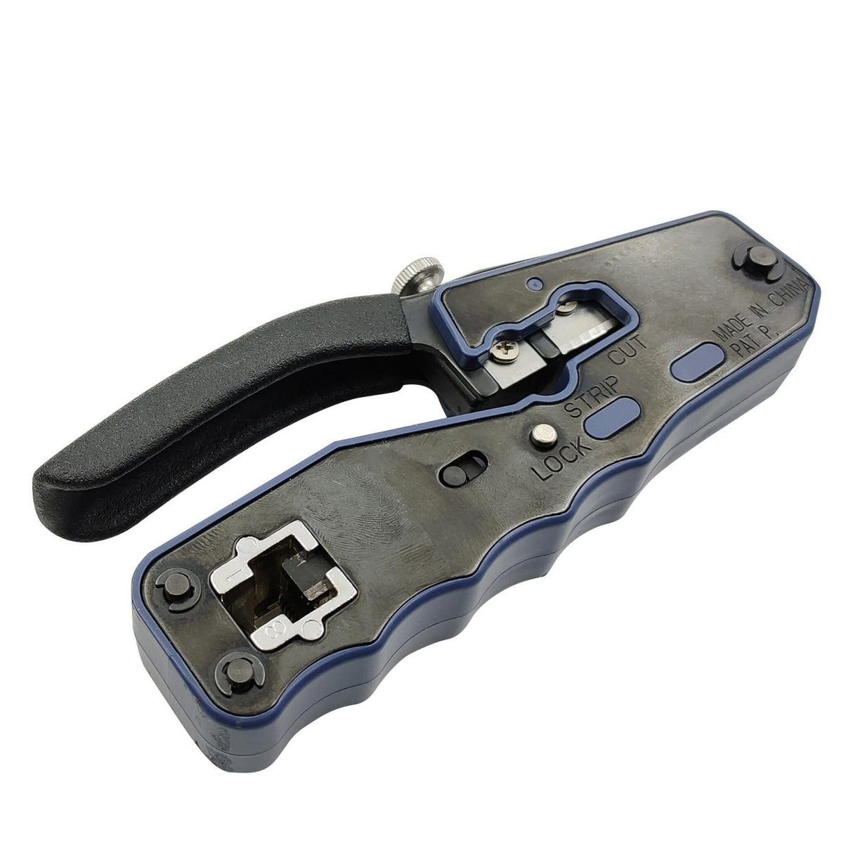 EAN 5704174320494 - Lanview LVN125456 crimpadora Herramienta para prensar Negro imagen 1