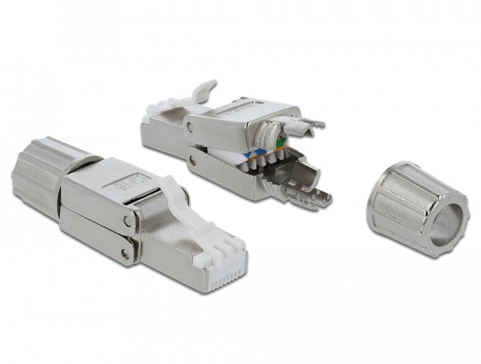 Delock 86476 Conector Modular Rj45 Cat.6 Stp Sin Herramientas