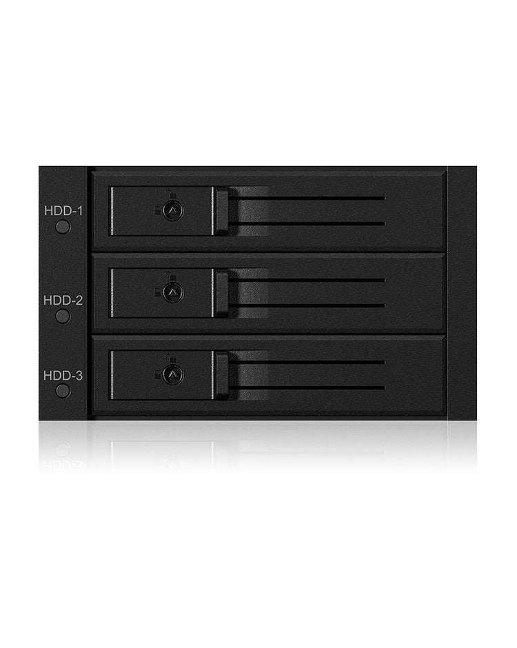 EAN 4250078161394 - ICY BOX IB-563SSK 2x 5,25" Bandeja para disco duro Negro imagen 8