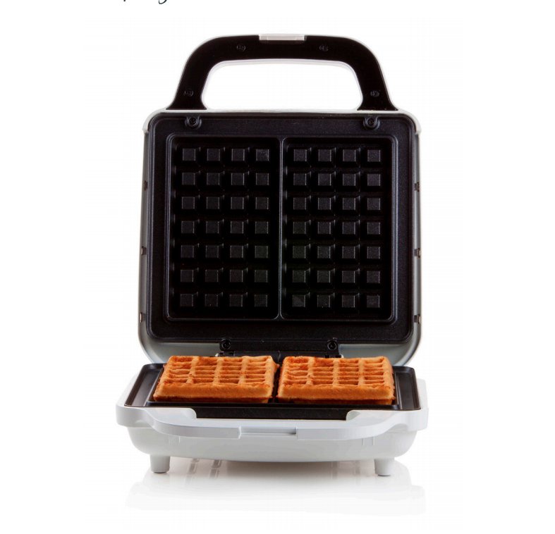 EAN 5411397140425 - Domo DO9222W gofrera 2 barquillo(s) 900 W Negro, Blanco imagen 1