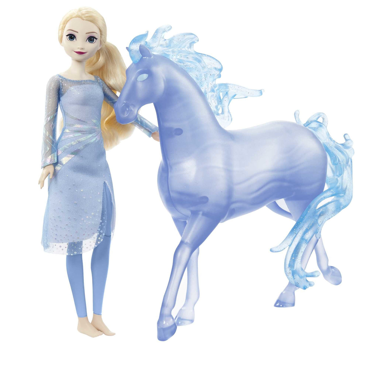 Muñeca Mattel Disney Frozen Elsa Y Nokk Hlw58