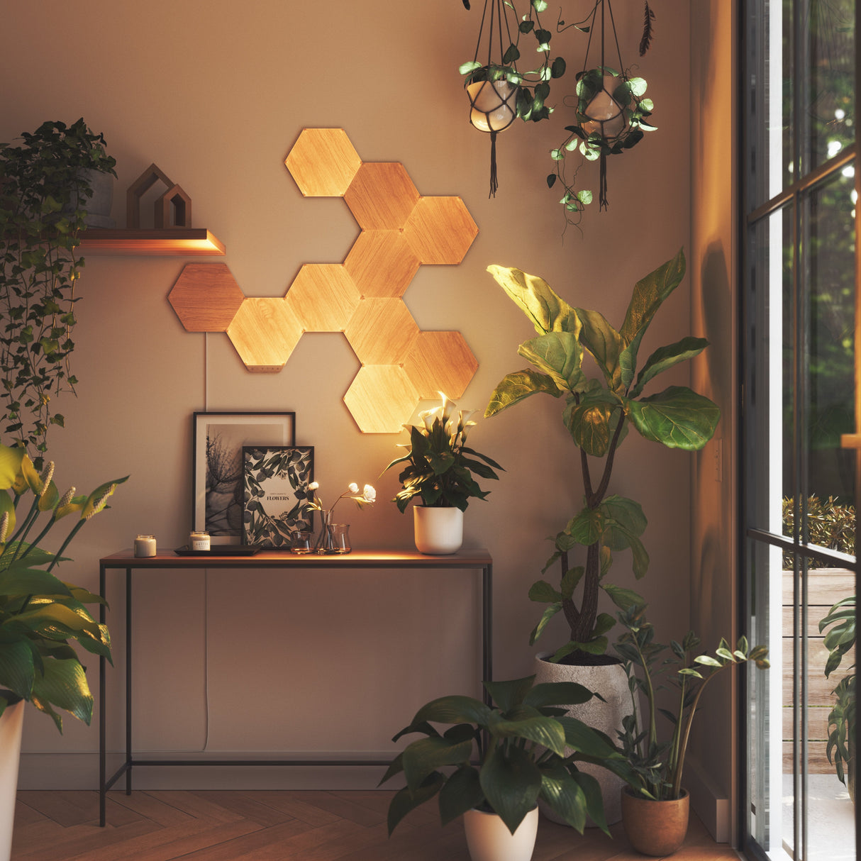 Panel Led Nanoleaf Elements Hexagons Starterkit 13pk