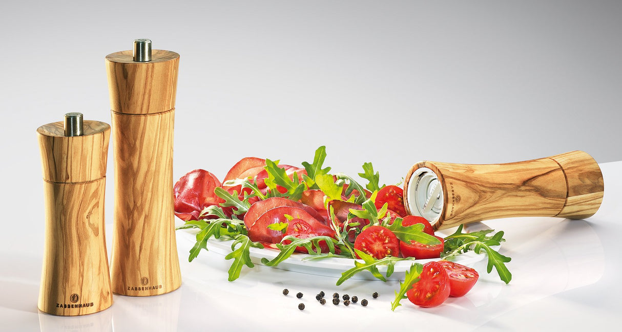 Molinillo De Pimienta Zassenhaus Frankfurt Olivo, 18 Cm