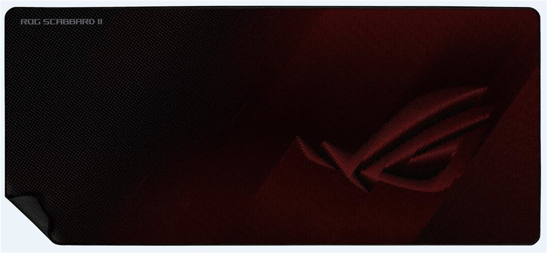 EAN 4718017832670 - ASUS ROG Strix Scabbard II Alfombrilla de ratón para juegos Negro, Rojo imagen 2