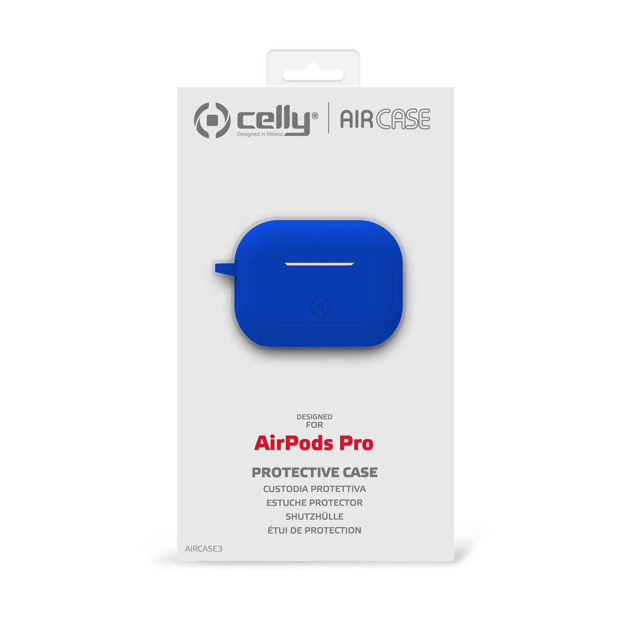 EAN 8021735756095 - Celly AIRCASE3BL auricular / audífono accesorio Protectora imagen 5