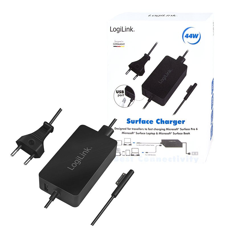Logilink Pa0197 Cargador De Dispositivo Móvil Portátil, Universal Negro Corriente Alterna Interior