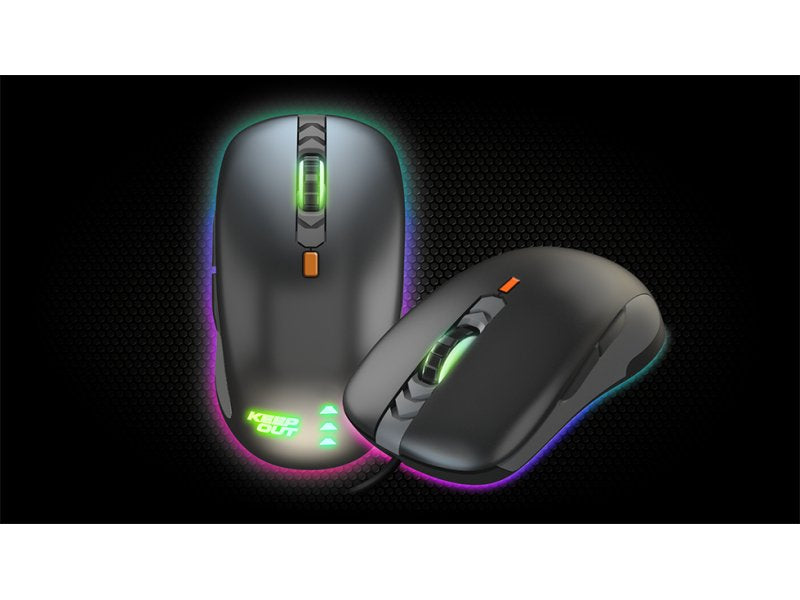 EAN 8435099522546 - KeepOut X5Pro ratón Juego Ambidextro USB tipo A Óptico 4000 DPI imagen 4