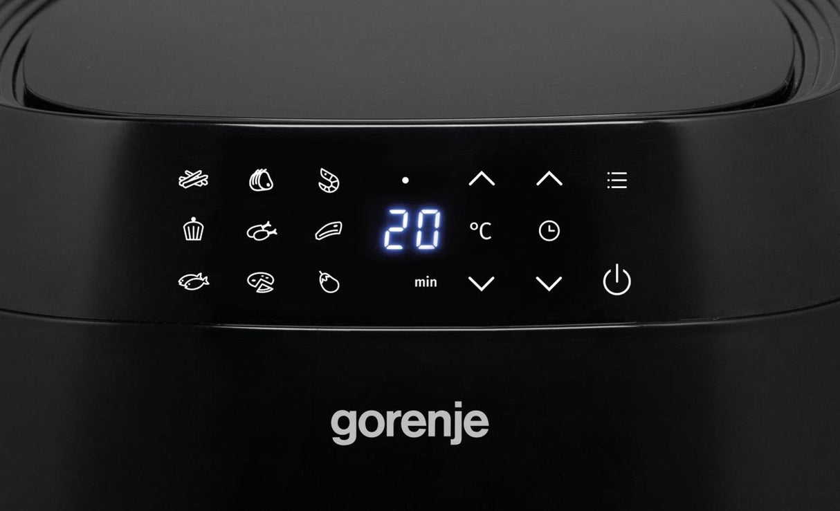 Freidora Gorenje Af1409db Potencia 1400 W, Capacidad 3,5 L, Negro