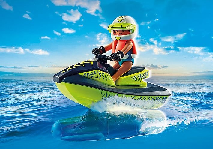 Playmobil 71464 City Action Feuerwehrboot Mit Aqua Scooter, Juguete De Construcción 71464
