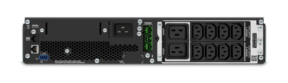 EAN 0731304317647 - APC Smart-UPS On-Line SRT sistema de alimentación ininterrumpida (UPS) Doble conversión (en línea) 3 kVA imagen 2