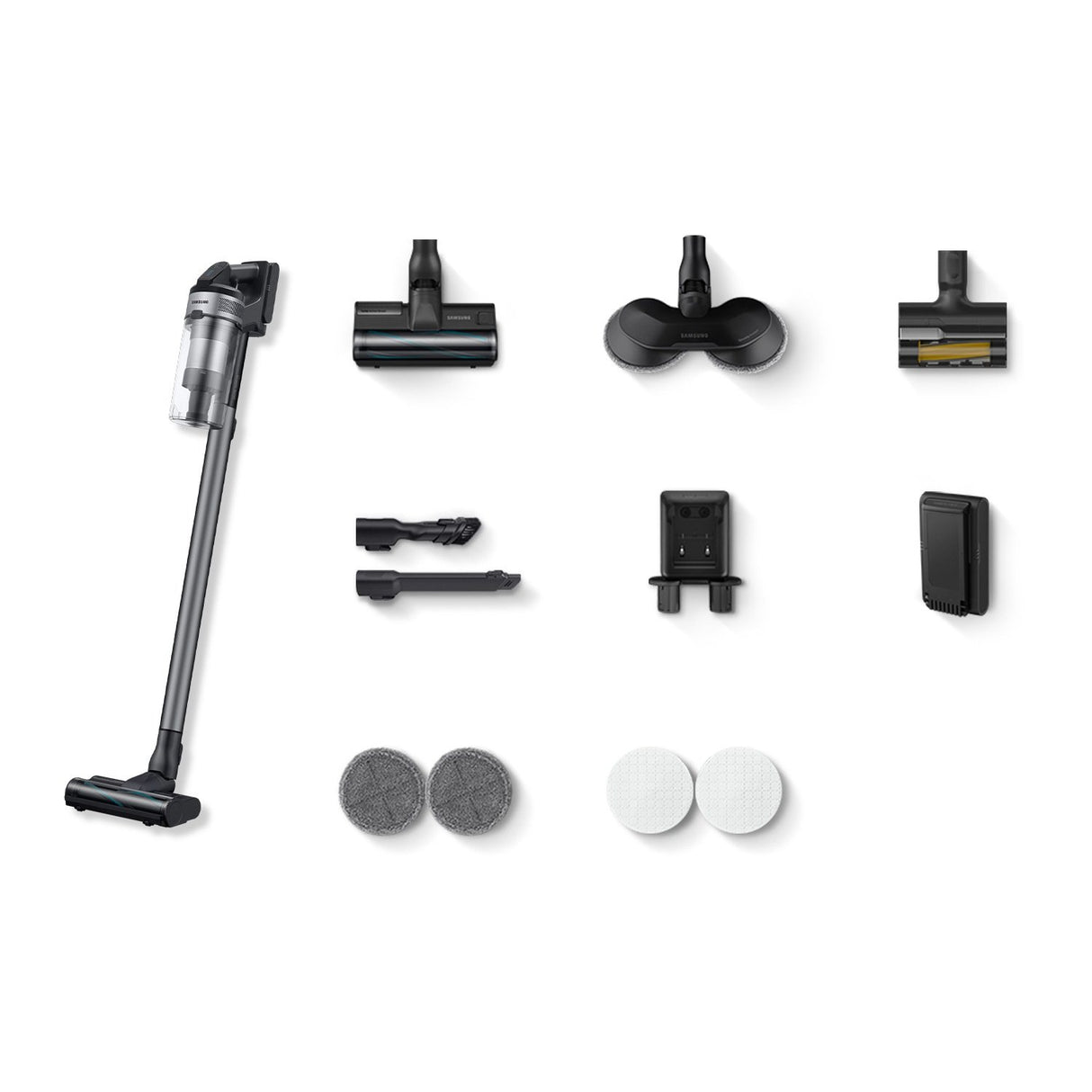 EAN 8806095108735 - Samsung VS20B75ADR5 Batería Secar HEPA Sin bolsa 0,8 L 550 W Negro, Gris imagen 1