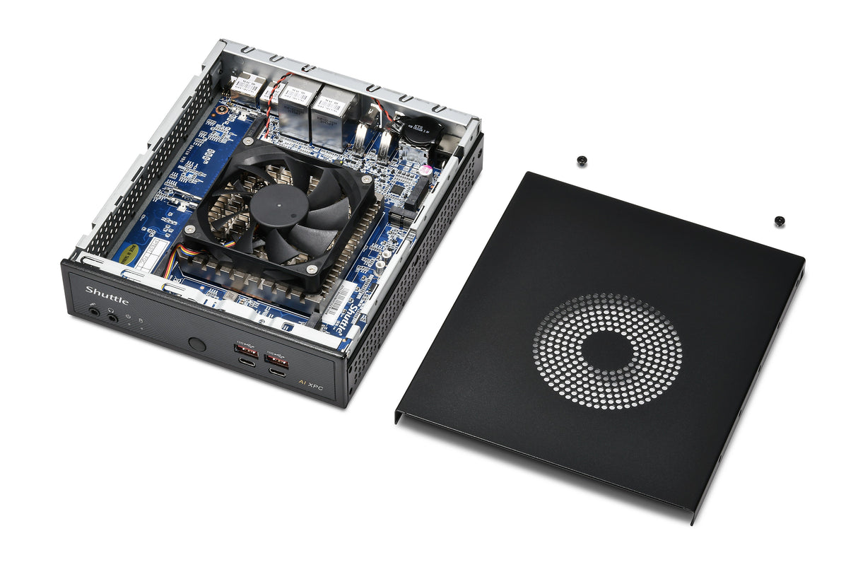 EAN 887993007304 - Shuttle Slim AI PC DN11H7 1,35 l tamaño PC Negro 155H Intel® SoC imagen 6