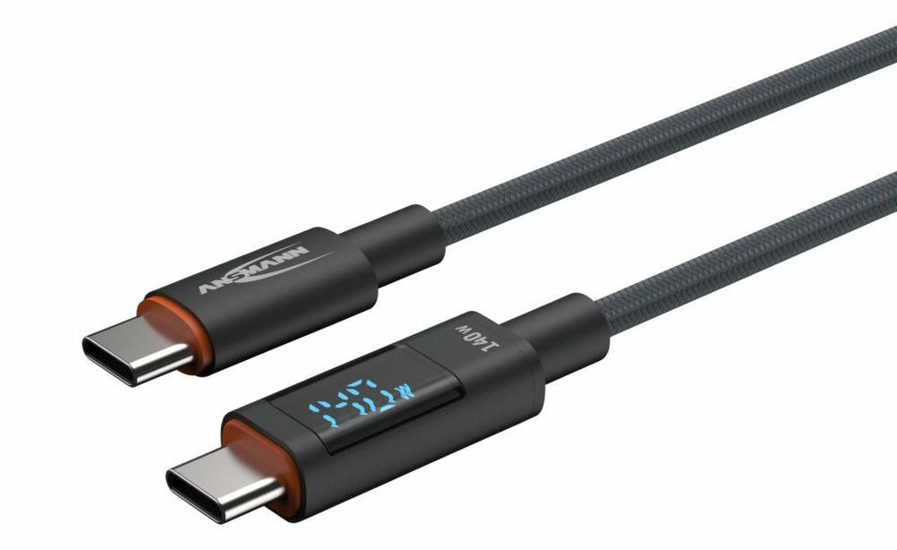 Ansmann Usb-C/Usb-C Cable 120cm > 140 Watt Power Del. 1700-0176