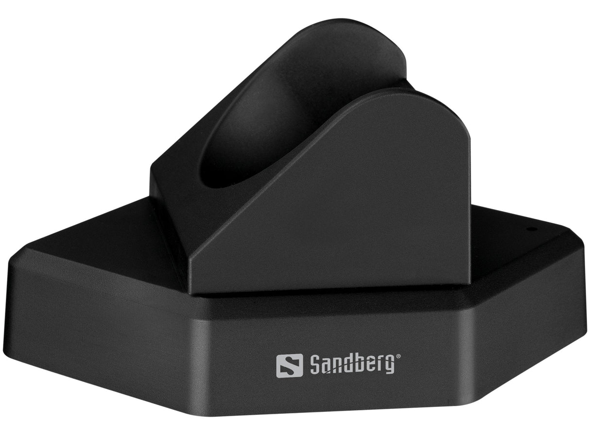Sandberg Bluetooth Office Headset Pro+ - Kopfhörer - Kopfband - Büro/Callcenter - Schwarz - Binaural