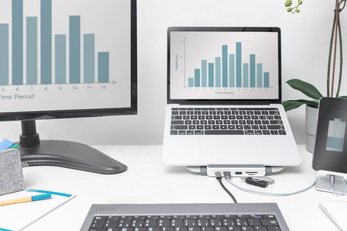 Digitus Soporte Variable Para Portátil Internacional, Soporte Da-90408