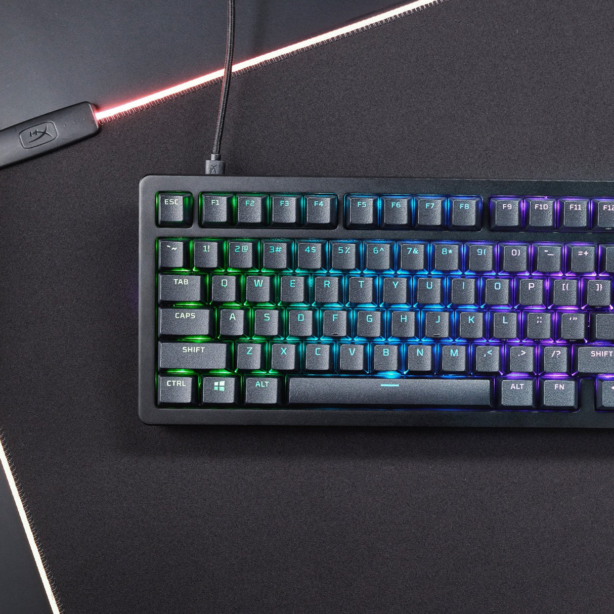 Teclado Aleman Hp Hyperx Alloy Rise 75: Teclados Gaming