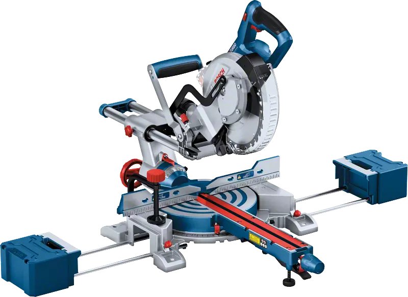 Tronzadora E Ingletadora A Batería Bosch Professional Biturbo Gcm 18v-216 D Professional Sierra Tronzadora E Ingletadora Azul, Sin Batería Ni Cargador