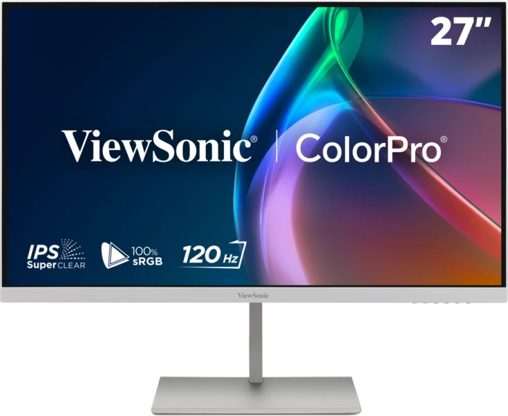 Monitor Pantone 27" 120hz 2k Qhd Validado 100 Srgb Y Calibrado De F Brica Con Usb-C De 90w. Negro