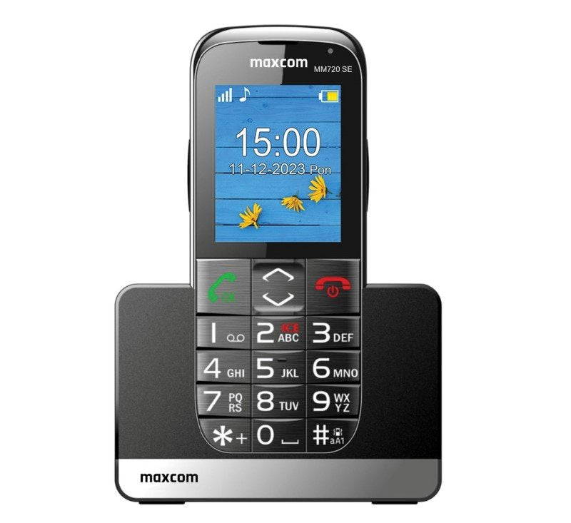Teléfono Móvil Maxcom Comfort Mm720 Para Personas Mayores Negro