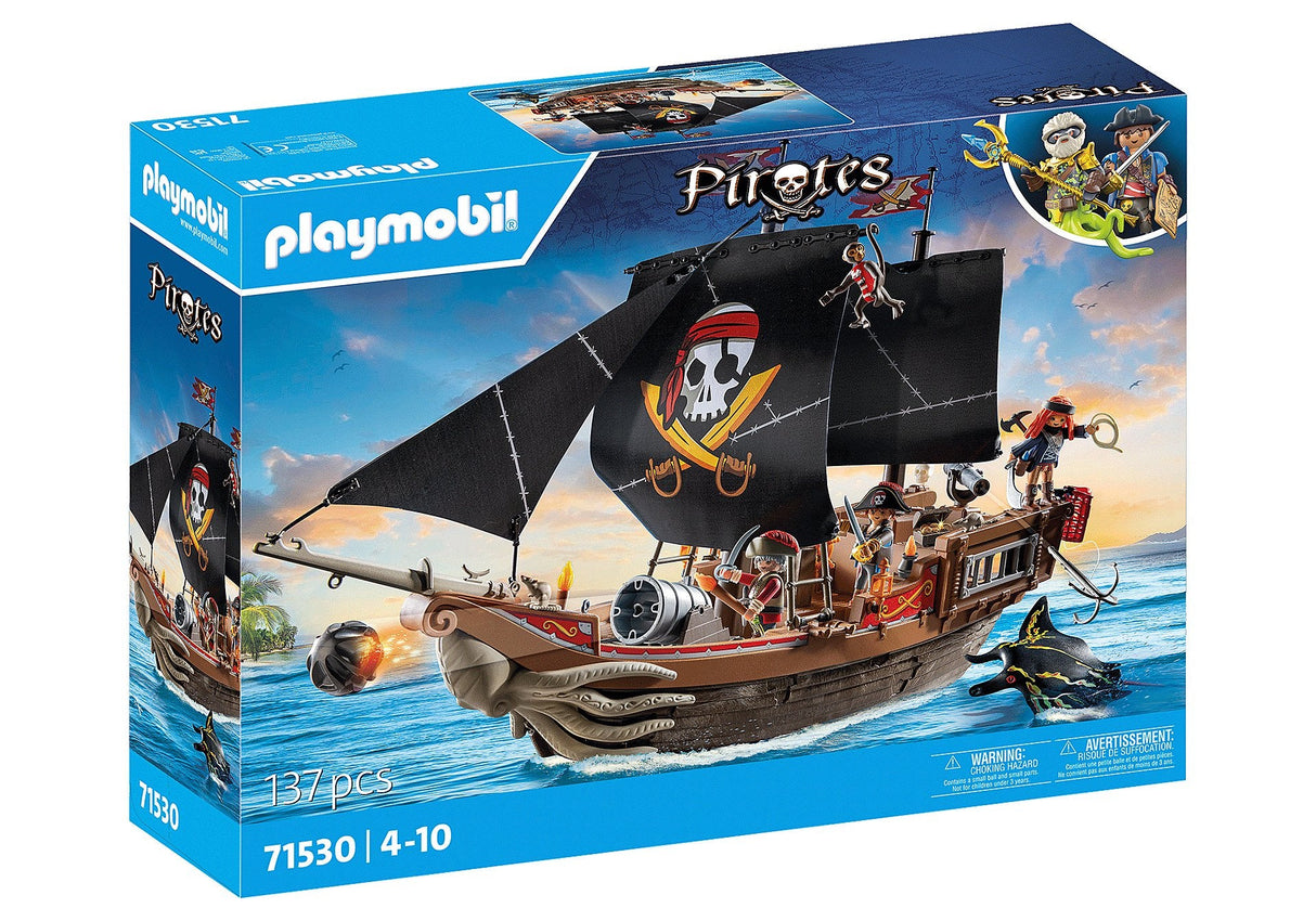 Playmobil 71530 Piratas Barco Pirata Grande