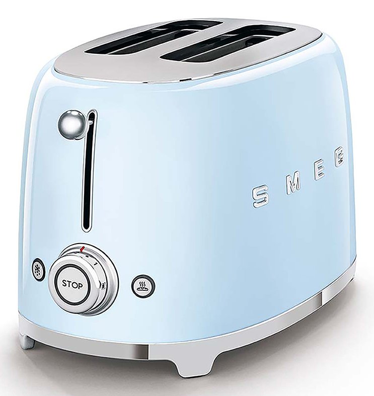 EAN 8017709189099 - Smeg TSF01PBEU tostadora 6 2 rebanada(s) 950 W Azul imagen 2