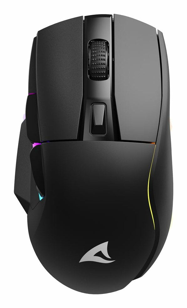 EAN 4044951040230 - Sharkoon SGM50W ratón Juego mano derecha RF Wireless + USB Type-A Óptico 6400 DPI imagen 1