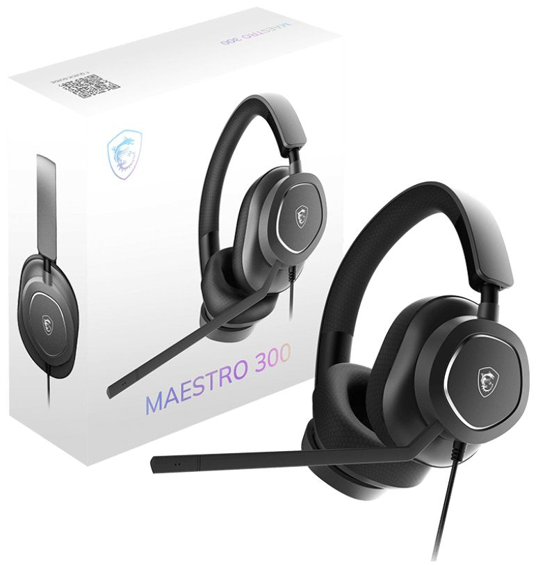 EAN 4711377238977 - MSI Maestro 300 Auriculares Alámbrico Diadema Juego USB Type-C / USB Type-A Negro imagen 5