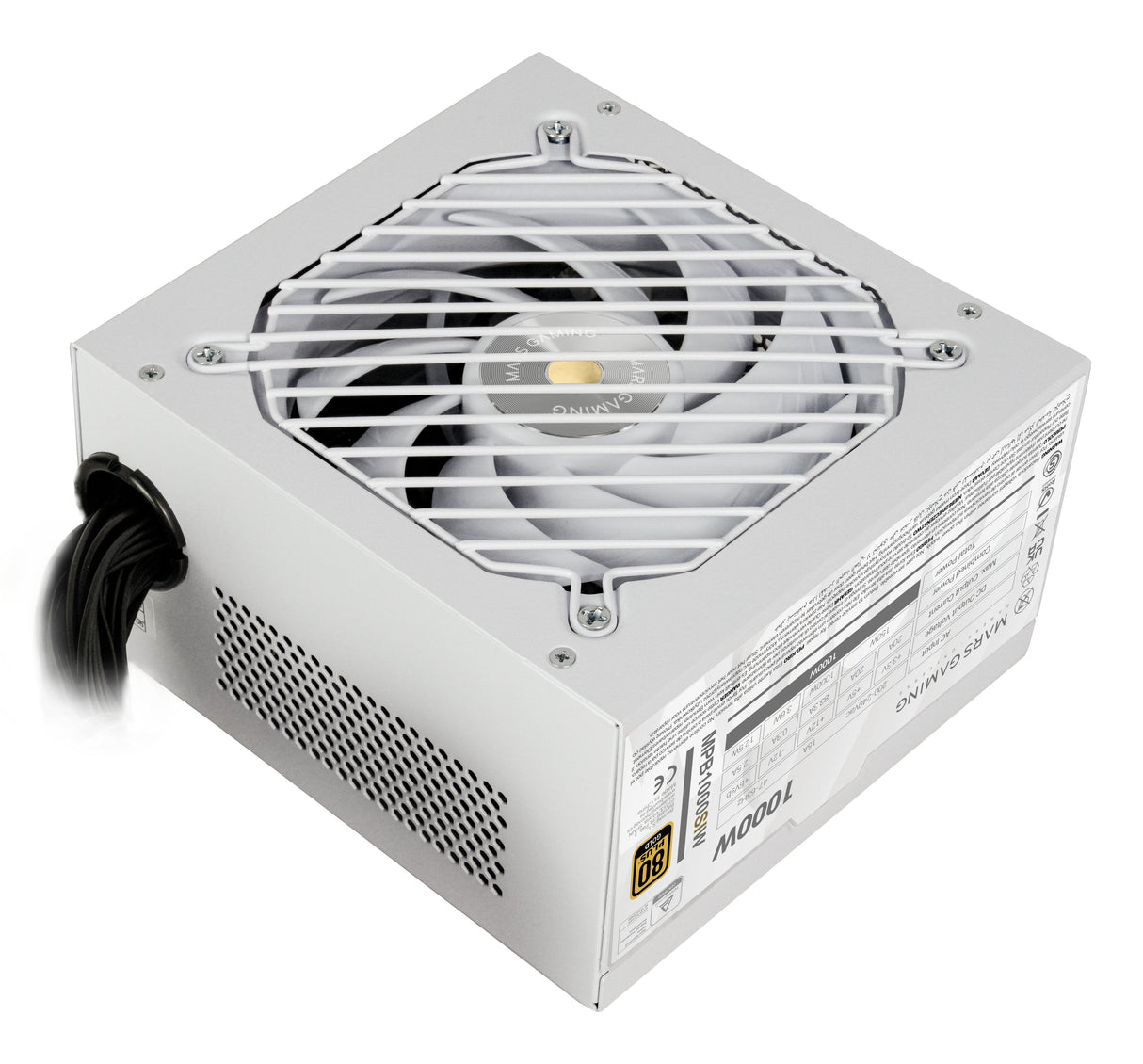 Fuente De Alimentación Mars Gaming Mpb1000siw1000 W 24-Pin Atx Atx Blanco