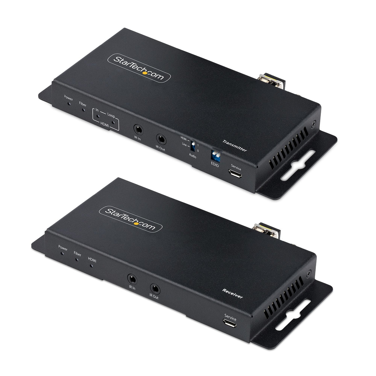 EAN 0065030897303 - StarTech.com ST121HD20FXA2 extensor audio/video Transmisor y receptor de señales AV Negro imagen 1
