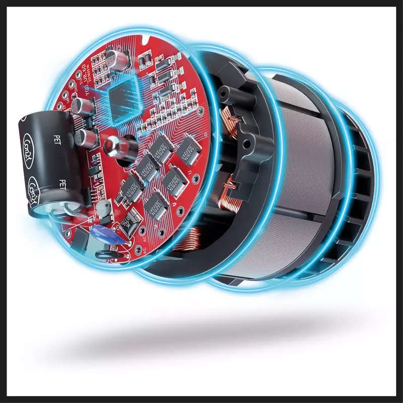 Taladro Percutor Inalámbrico Einhell Tp-Cd 18 80 Li-I Bl - Solo, 18 Voltios Rojo Negro, Sin Batería Ni Cargador 4514305