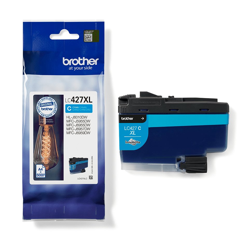 EAN 4977766815512 - Brother LC-427XLC cartucho de tinta 1 pieza(s) Original Alto rendimiento (XL) Cian imagen 2