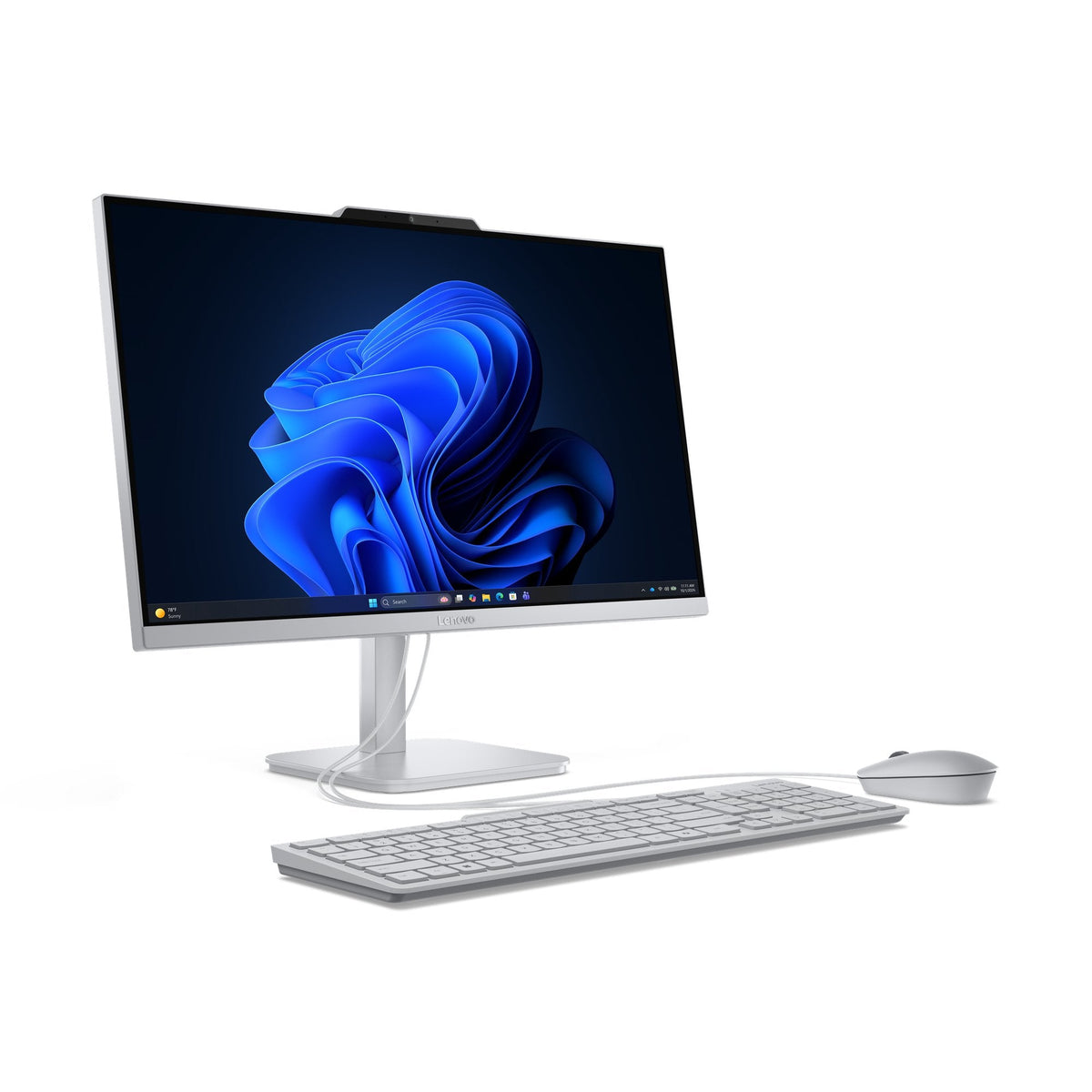 Lenovo A105 24 F0js - All-In-One (Solución Completa) - Soporte Inclinable - Ryzen 5 40 / 2.8 Ghz - Ram 16 Gb - Ssd 1 Tb - Nvme - Radeon 610m - Bluetooth 5.2, Wi-Fi 6 - Wlan: 802.11a/B/G/N/Ac/Ax, Bluetooth 5.2 - Win 11 Home - Monitor: Led