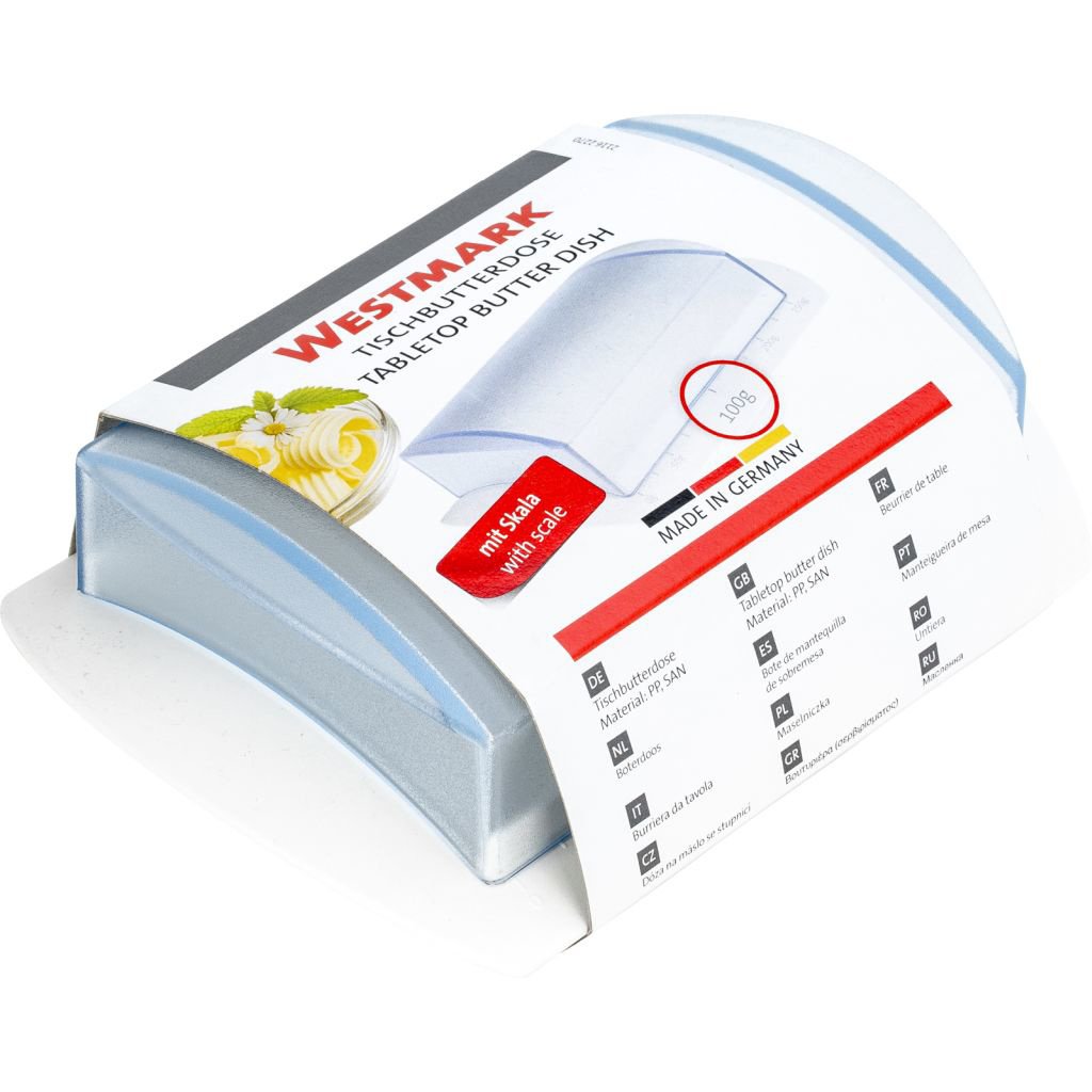 Westmark Butterdose 5.5 Cm Hoch Blanco, Transparente