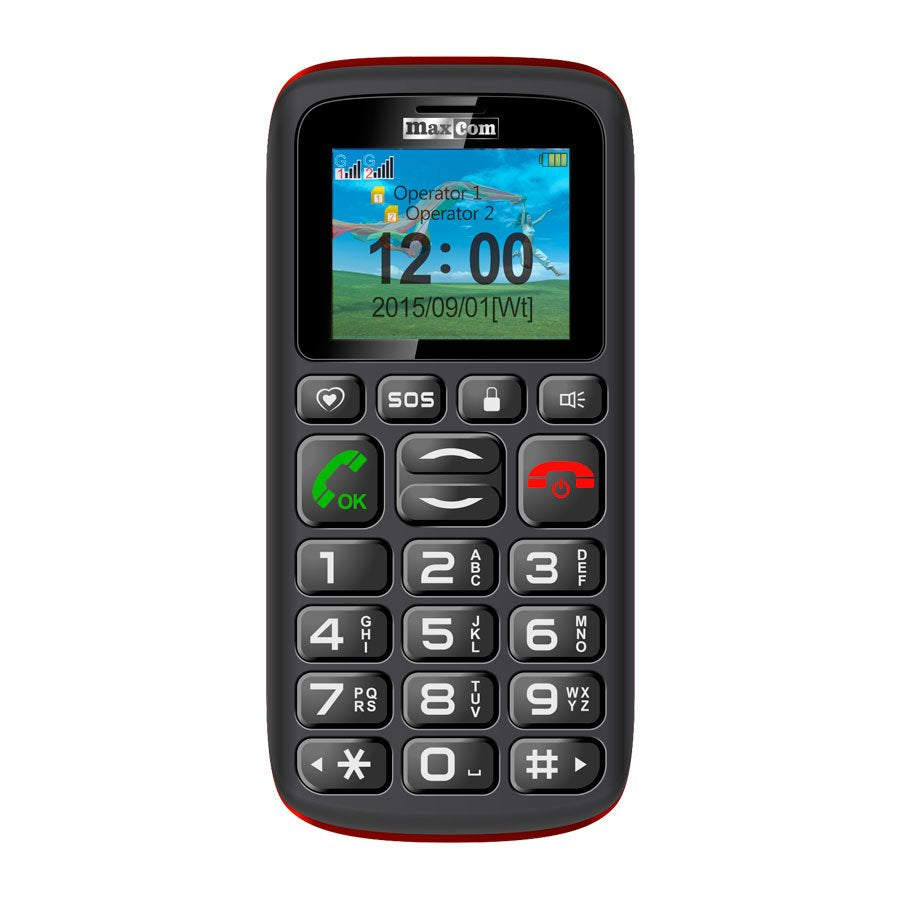 Teléfono Móvil Maxcom Confort Mm428l Negro