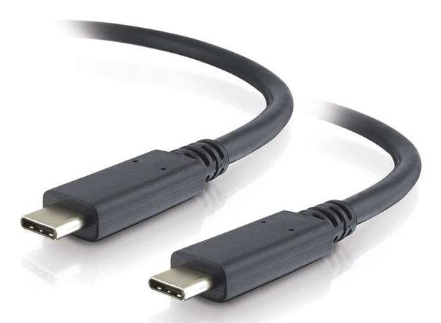 C2g 1m Usb Type C Cable 4k Support Usb 3.1 (Gen 2) M/M Usb C Cable Cable Usb 24 Pin Usb-C (M) A 24 Pin Usb-C (M) Usb 3.1 Gen 2 / Thunderbolt 3 1 M Negro