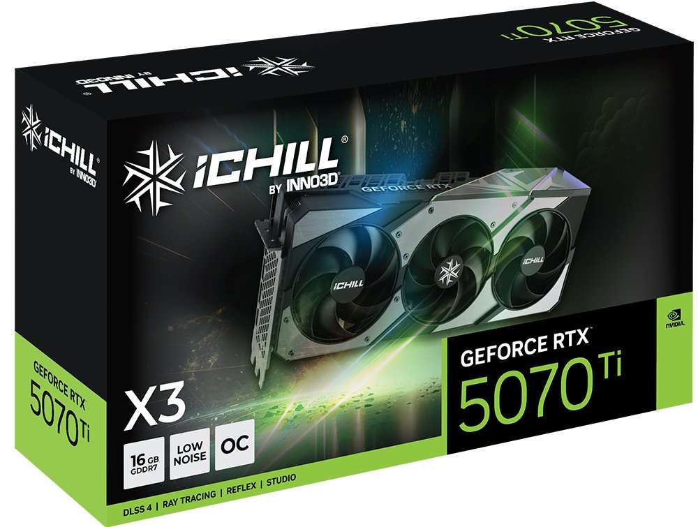 Inno3d Rtx5070ti Ichill X3 16gb Gddr7 Retail