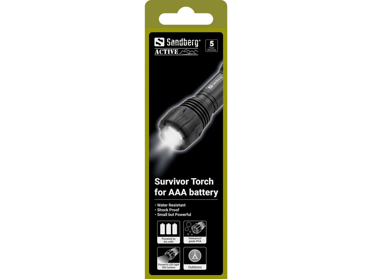 EAN 5705730421075 - Sandberg Survivor Torch for AAA battery imagen 4