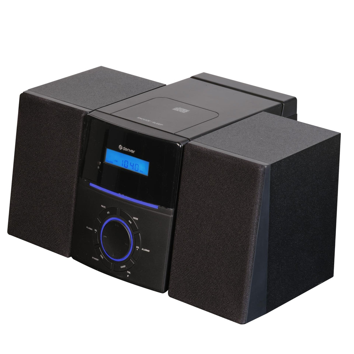 Denver Mca-240 Micro-Anlage Cd/Fm Schwarz