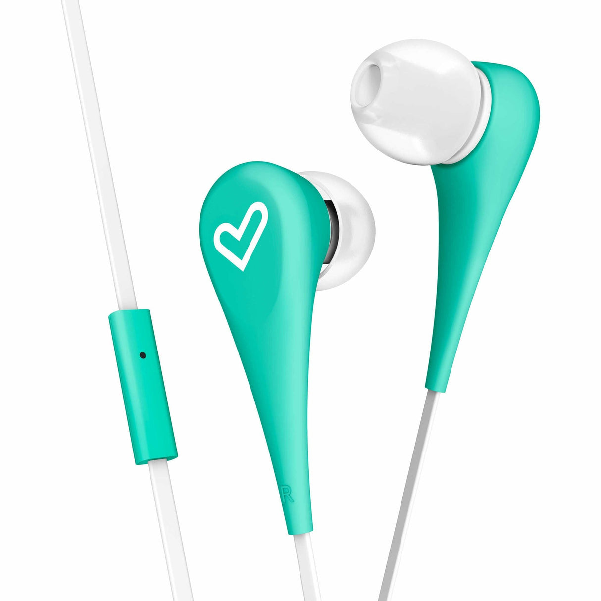 Energy Auricular Earphones Style 1+ In-Ear Flat Cable Microfono Mint 445998