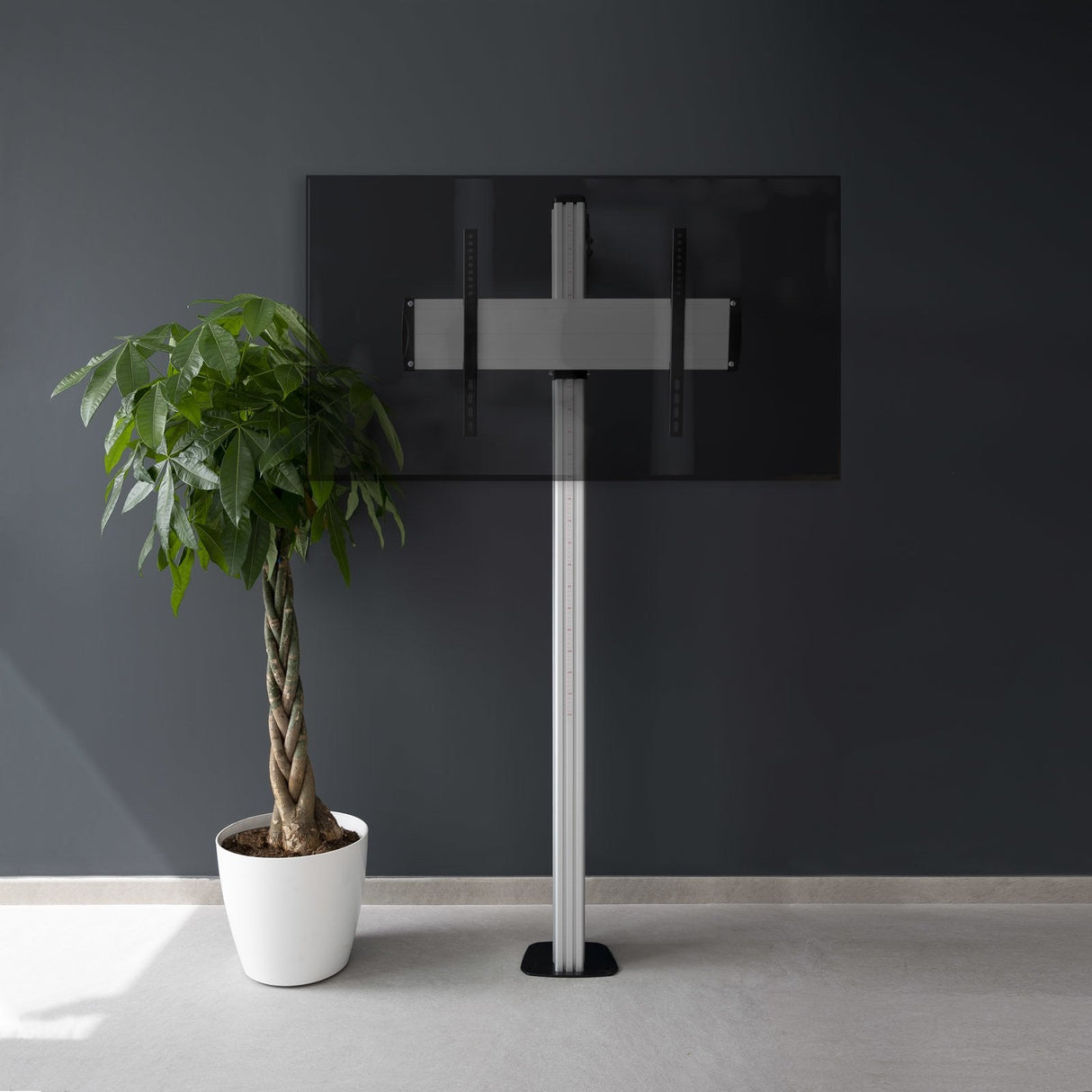 Tooq Soporte De Pantalla De Suelo Fijo 37"-70" - Peso Max 50kg - Vesa 600x400mm