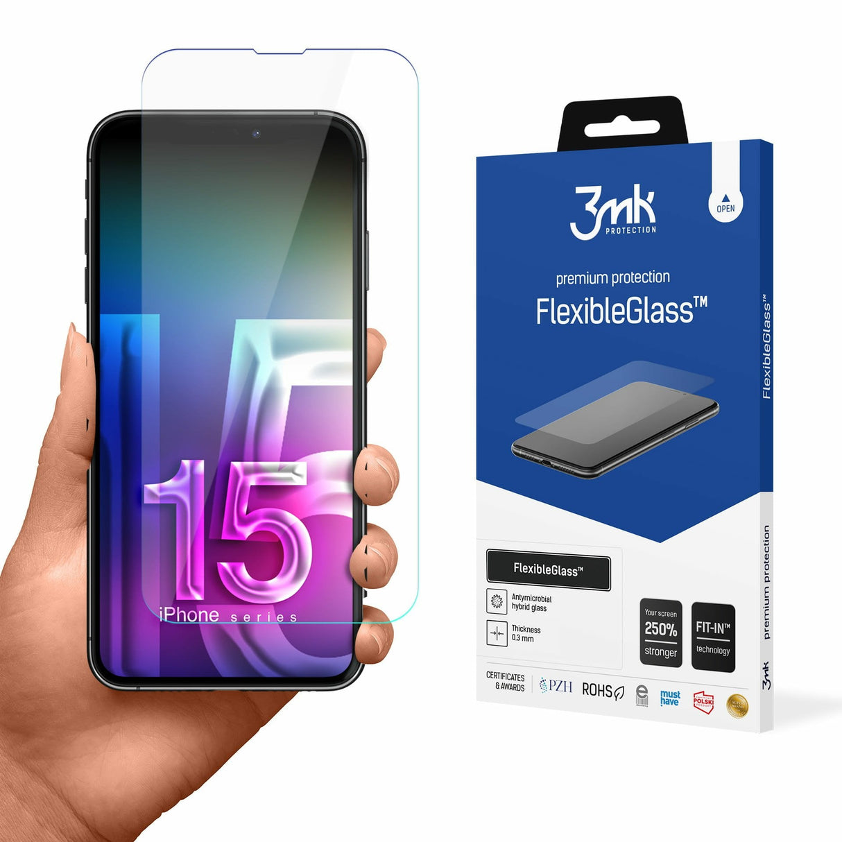 EAN 5903108535427 - 3MK FlexibleGlass 1 pieza(s) imagen 1