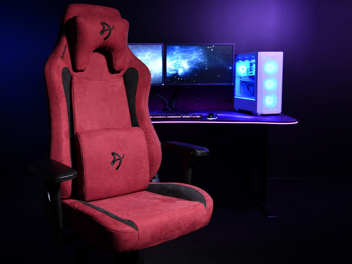 Arozzi Gaming Silla Vernazza Bordeaux - Supersoft
