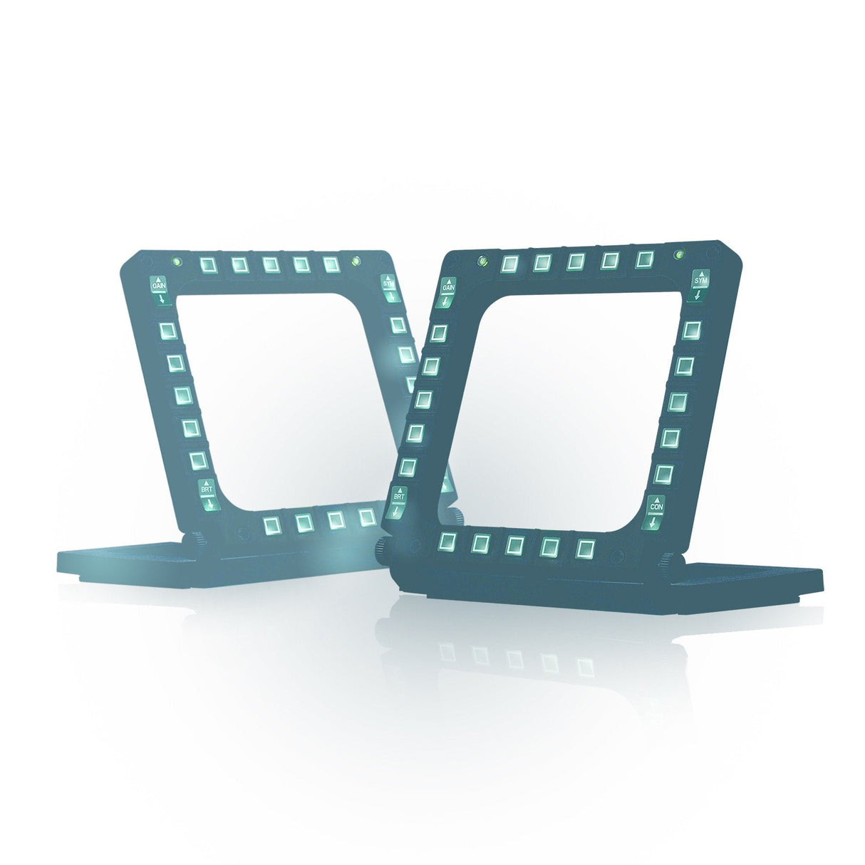 Thrustmaster Mfd Cougar Pack Thrustmaster Mfd Cougar Pack, Palanca De Mando, Pc, Alámbrico, Negro