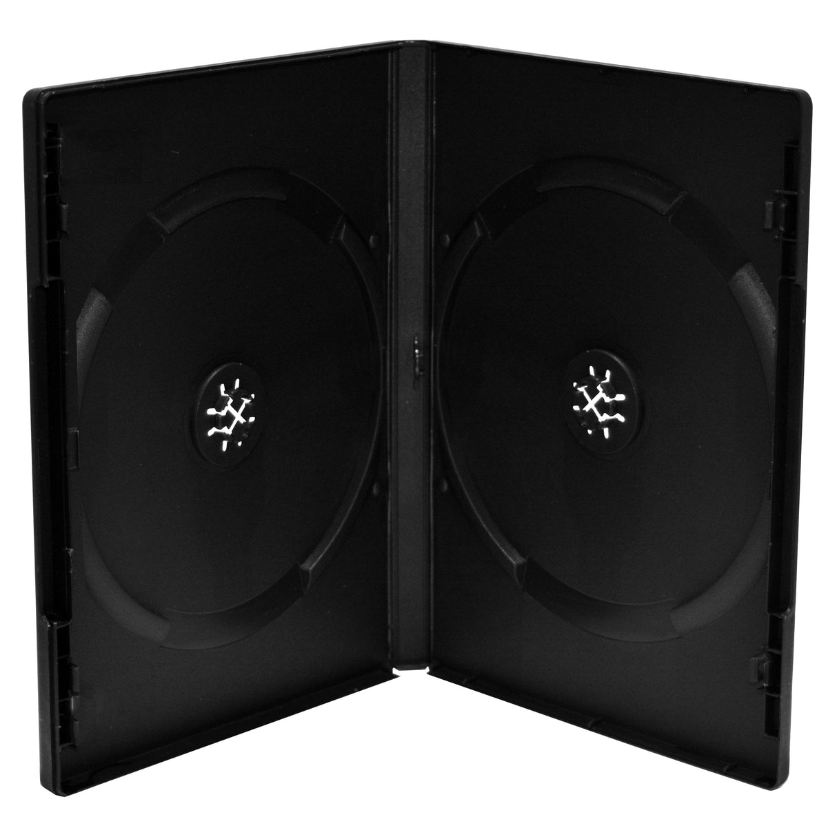 Mediarange Dvd Leerbox 50pcs Double Negro