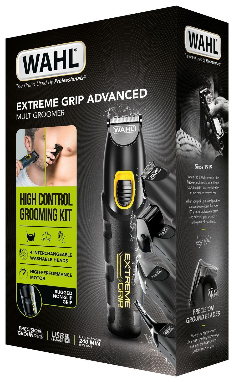 EAN 5996415036800 - Wahl Extreme Grip Advanced Negro Ión de litio imagen 6