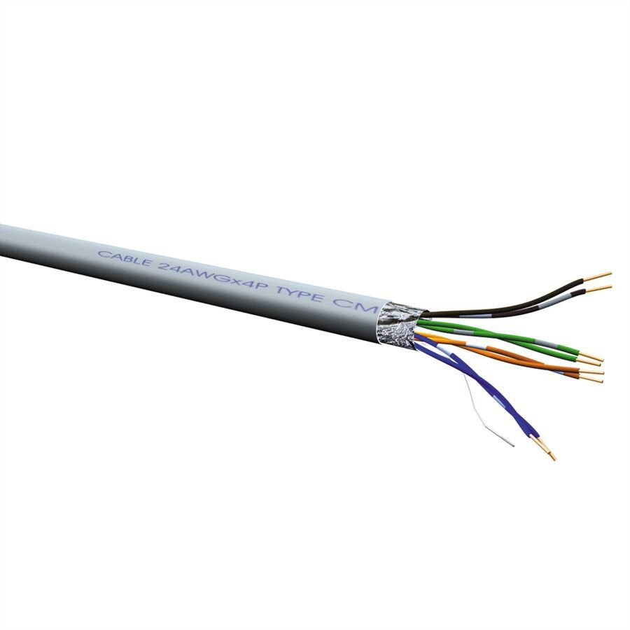 EAN 7611990148431 - VALUE 21.99.0196 cable de red Gris 300 m Cat5e F/UTP (FTP) imagen 1