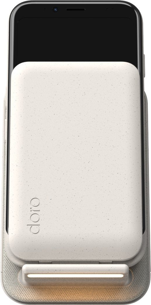 EAN 7322460089160 - Doro 8916 cargador de dispositivo móvil Smartphone Blanco Cargador inalámbrico Interior imagen 2