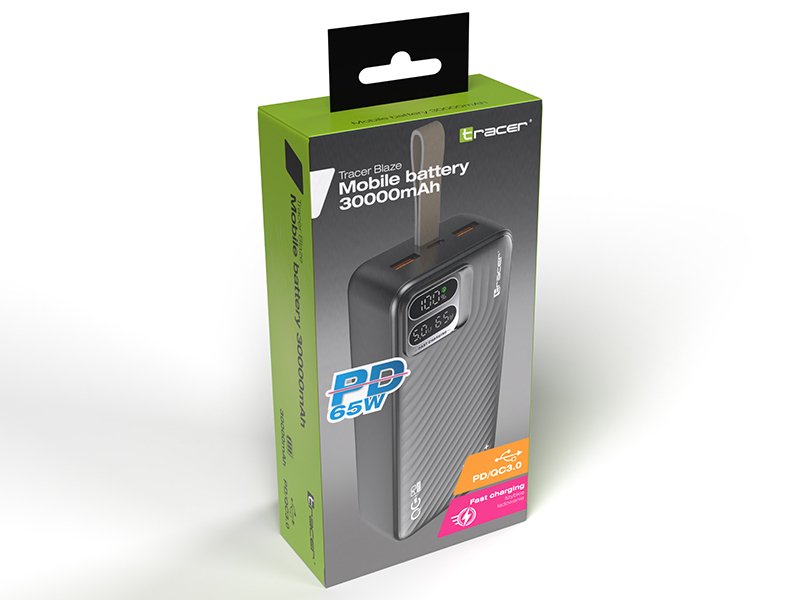 Tracer Blaze 30000 Mah 65w Bk